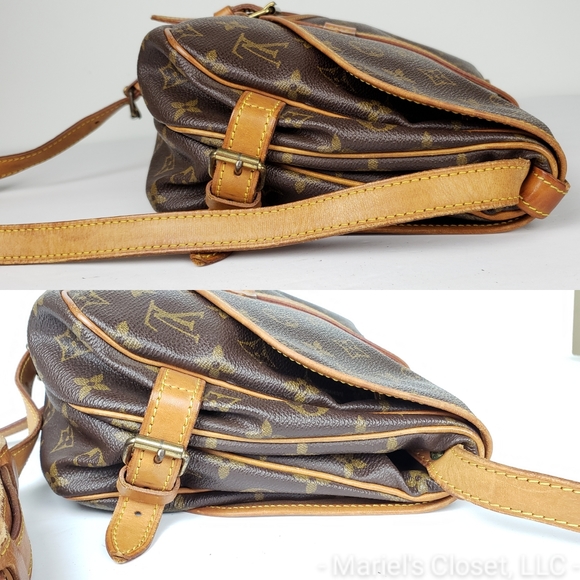 Authentic Louis Vuitton Saumur 30 Crossbody Bag #2583M - Picture 5 of 9